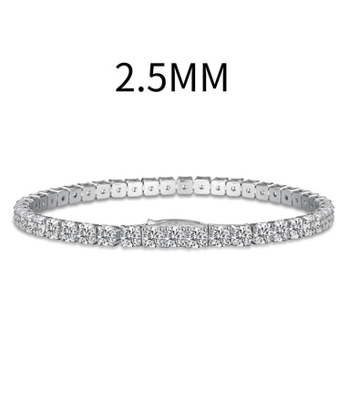 Tennis bracelet made of 925 Sterling silver – zirconia 2.5 mm