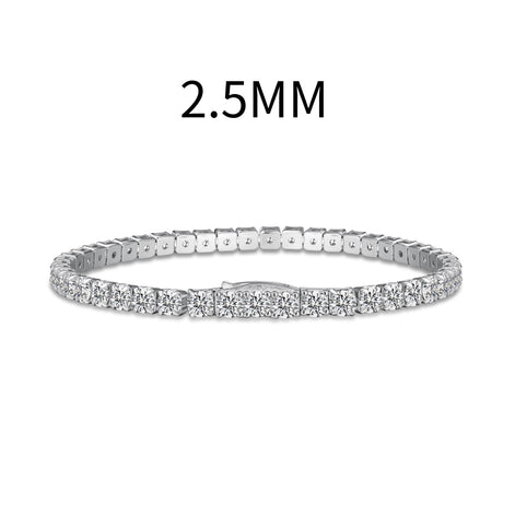 Tennis bracelet made of 925 Sterling silver – zirconia 2.5 mm