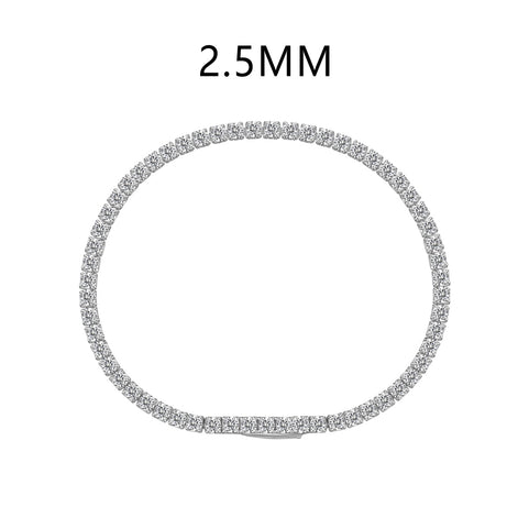 Tennis bracelet made of 925 Sterling silver – zirconia 2.5 mm