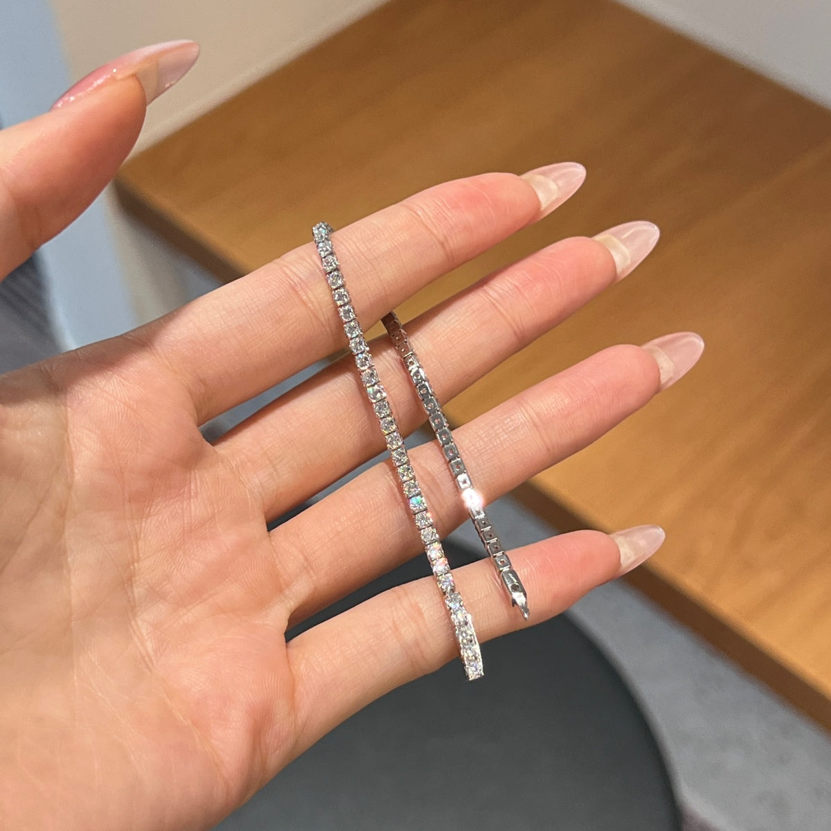 Tennis bracelet made of 925 Sterling silver – zirconia 2.5 mm