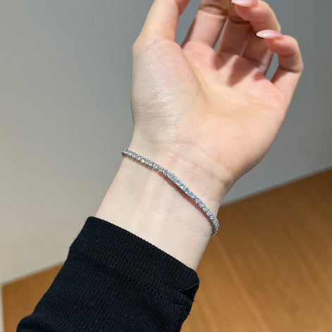 Tennis bracelet made of 925 Sterling silver – zirconia 2.5 mm