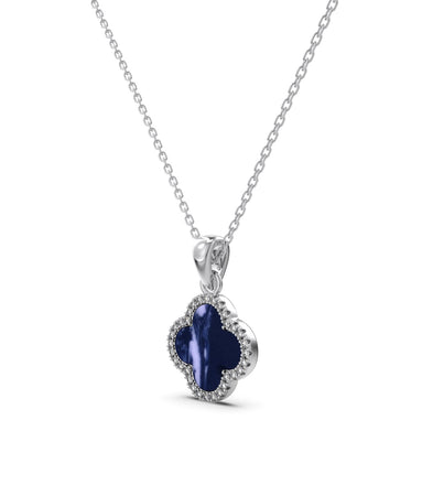 925 Sterling silver chain in four-leaf design