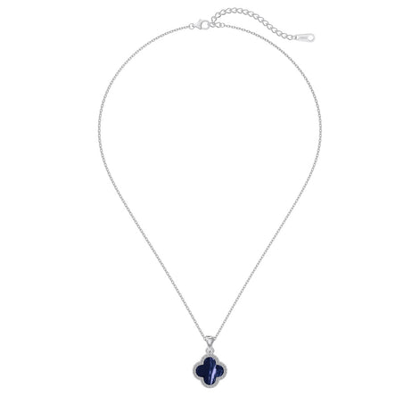 925 Sterling silver chain in four-leaf design