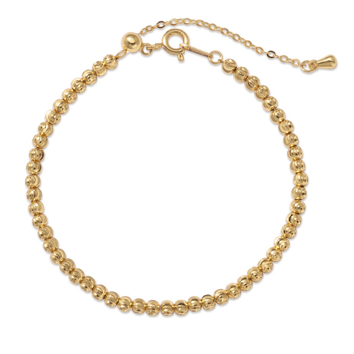 Bracelet made of 925 silver – 18K gold-plated